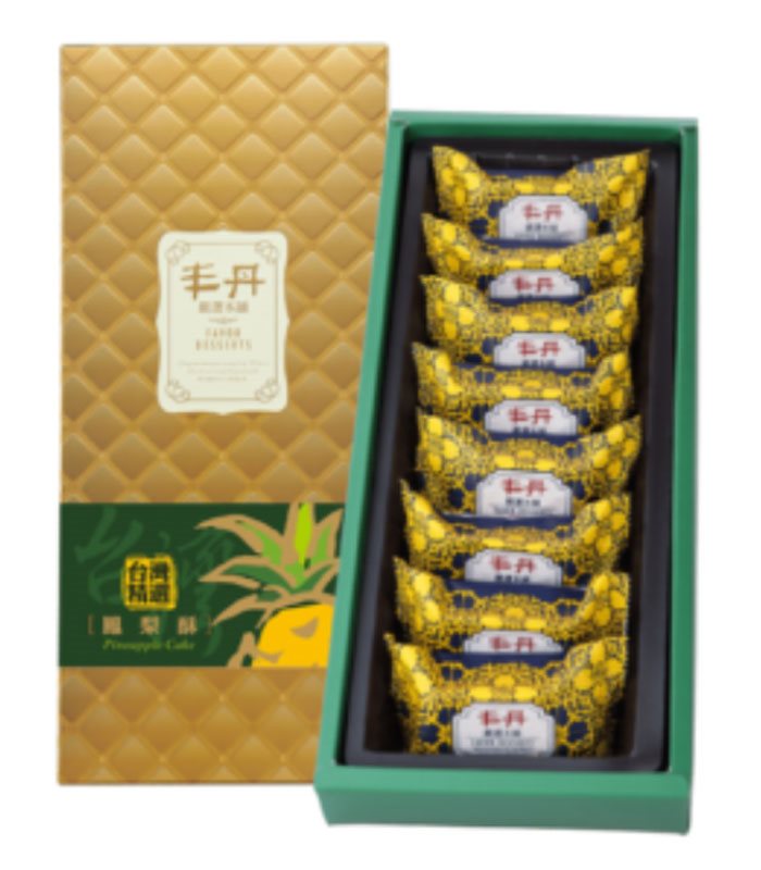 MyHuo Recommended Snacks 買貨推薦零食 - 丰丹嚴選本舖 原味鳳梨酥  - 8入