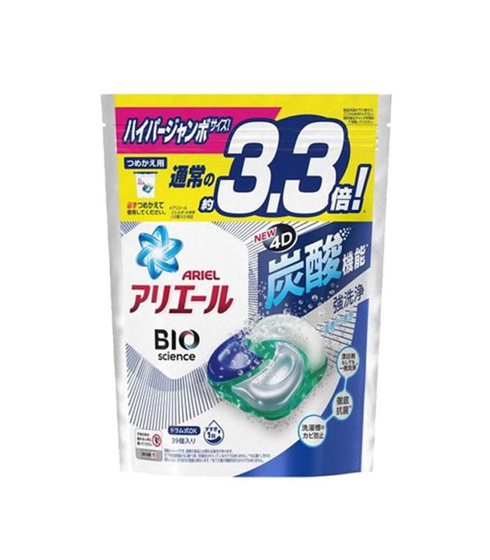 MYHUO LifeStyle 買貨生活 - P&G Ariel 4D炭酸機能強洗淨洗衣膠球 - 39入