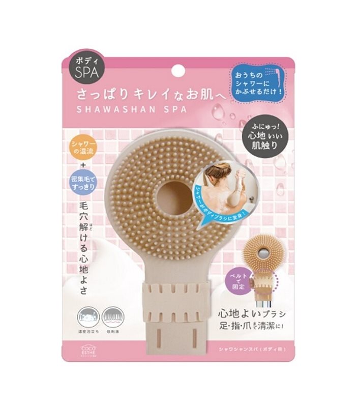 Japan buyer 日本直購專區 - 蓮蓬頭用身體SPA按摩去角質梳  - 1pc