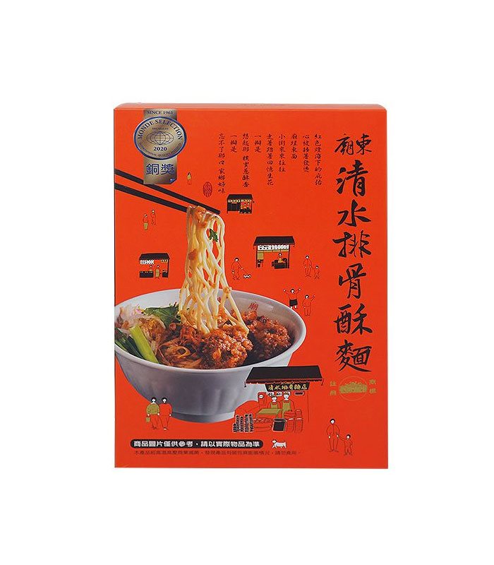 湯 / 乾拌麵 - 豐原廟東清水排骨酥麵  - 640g