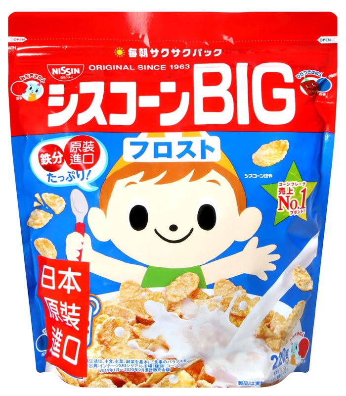 MyHuo Recommended Snacks 買貨推薦零食 - BIG糖霜早餐玉米片  - 220g