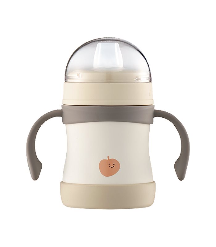 MYHUO LifeStyle 買貨生活 - 韓國Thermos foogo可愛圖案兒童保溫杯200ml(蘋果) - 1入