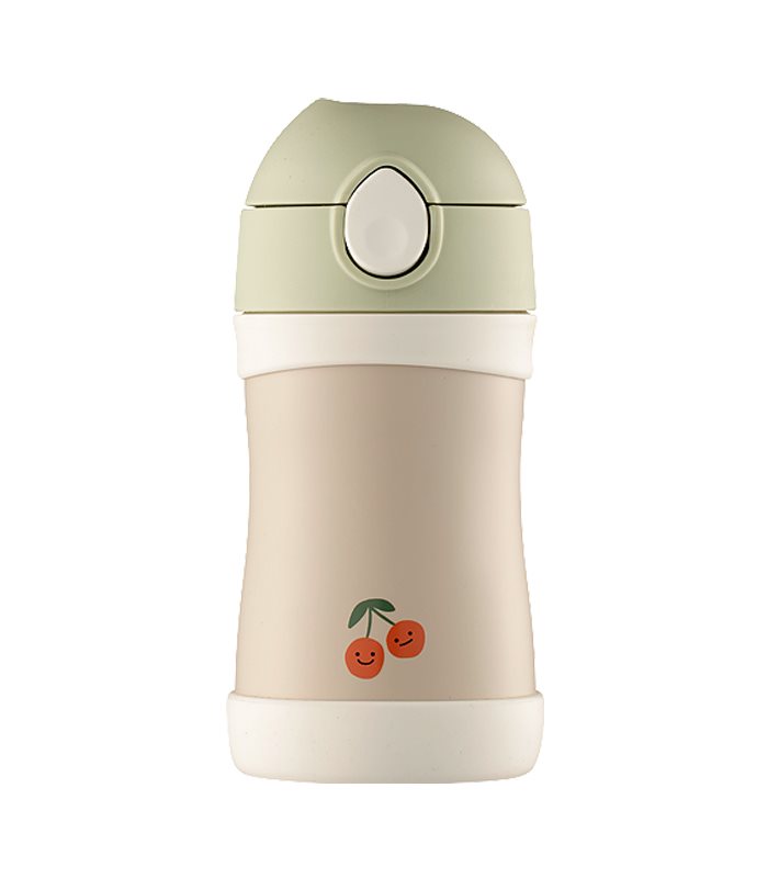 MYHUO LifeStyle 買貨生活 - 韓國Thermos foogo可愛圖案兒童保溫杯280ml(櫻桃) - 1入