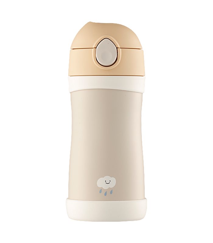 MYHUO LifeStyle 買貨生活 - 韓國Thermos foogo可愛圖案兒童保溫杯350ml(雲朵) - 1入