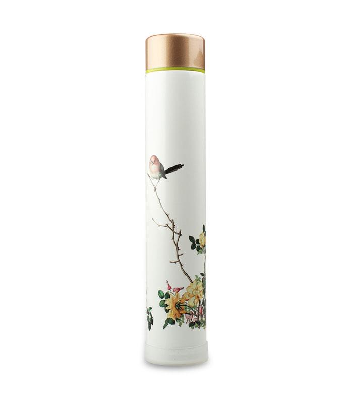 National Palace Museum Shop 故宮精品 - 黃刺蘼魚兒牡丹口袋瓶(大)  - 280ml