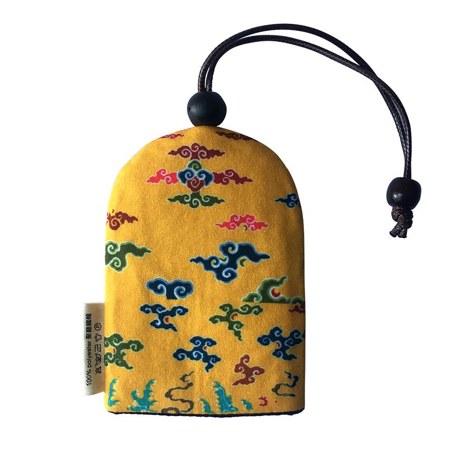 National Palace Museum Shop 故宮精品 - 國寶錦囊袋五彩雲紋/鑰匙包  - 1入