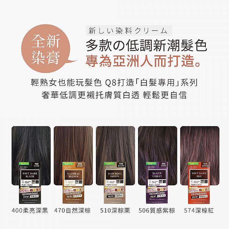 MYHUO LifeStyle 買貨生活 - Q8 玩色盒子白髮專用染膏 - 1盒