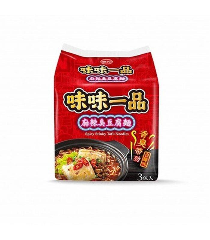 湯 / 乾拌麵 - 味味一品 麻辣臭豆腐麵  - 3包/袋