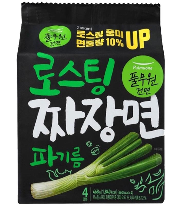 MyHuo Recommended Snacks 買貨推薦零食 - 韓味不二 青蔥油炸醬麵  - 4入