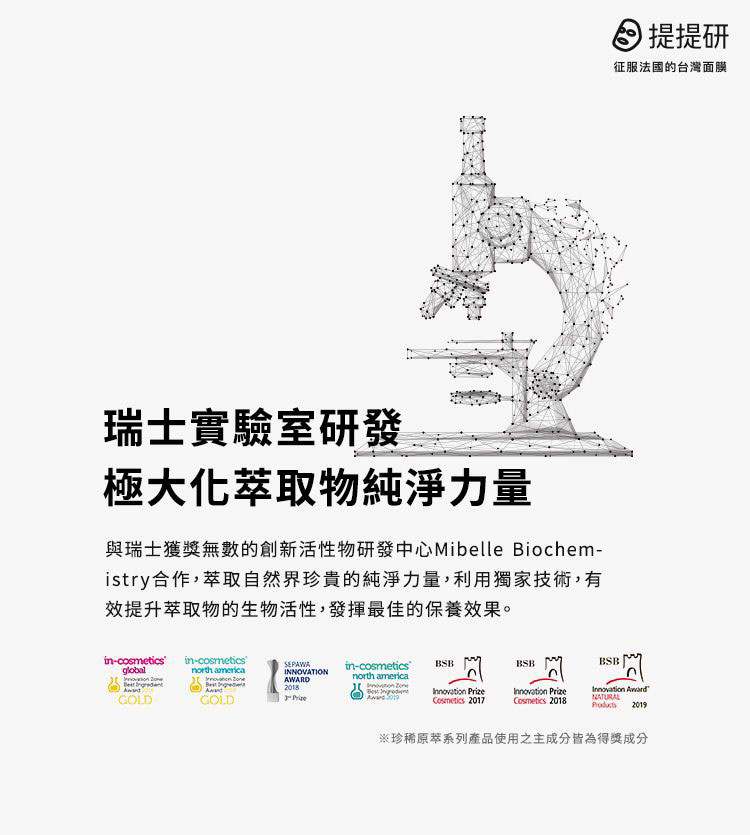 Timeless Truth Mask 提提研 - TTM黑蜂蜜活源新肌生物纖維面膜  - 3片