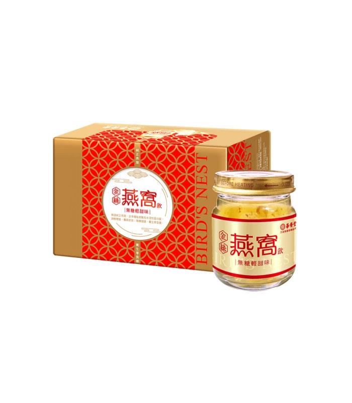 MyHuo Recommended Snacks 買貨推薦零食 - 華齊堂 金絲燕窩飲-無糖輕甜味  - 1盒