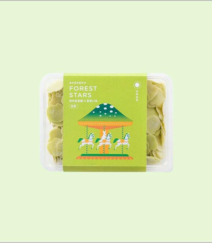 MyHuo Recommended Snacks 買貨推薦零食 - 森林麵食 森林星星麵 - 200g