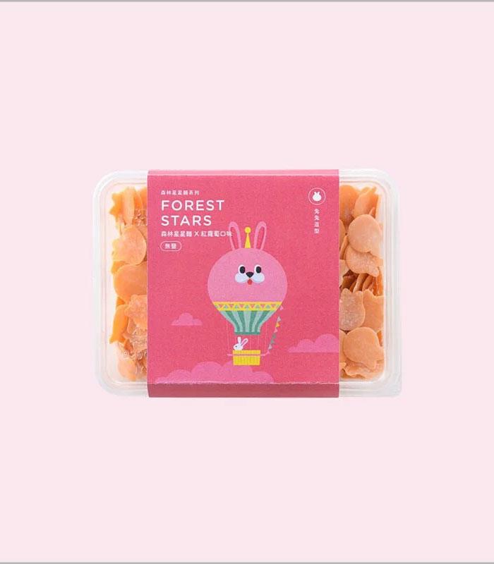 MyHuo Recommended Snacks 買貨推薦零食 - 森林麵食 森林星星麵 - 200g