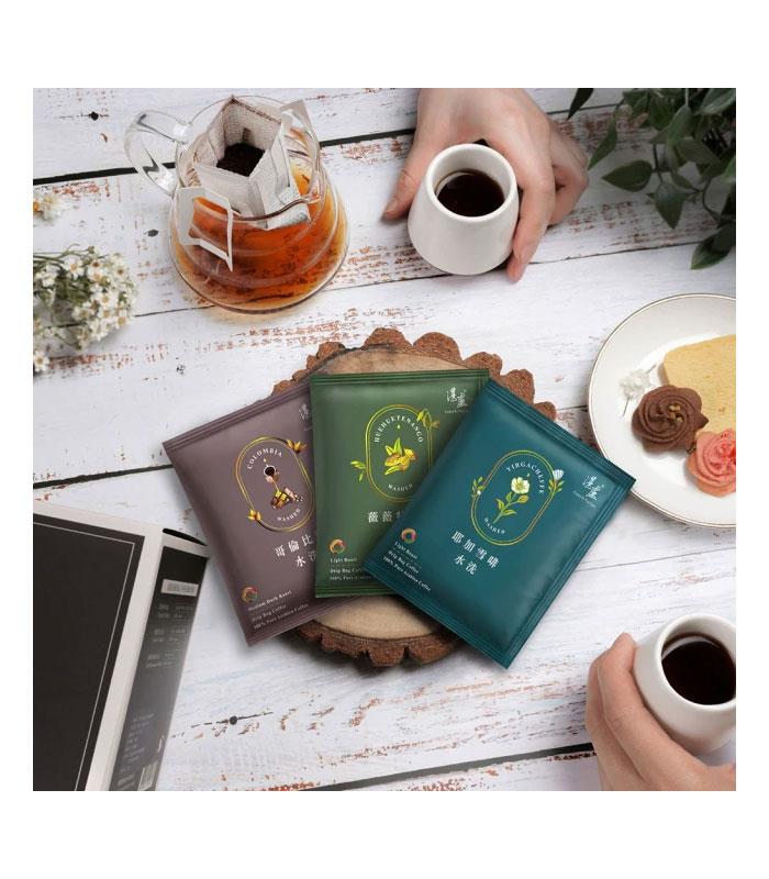 MyHuo Recommended Snacks 買貨推薦零食 - 湛盧咖啡 莊園單品．手沖精品濾掛式咖啡 綜合風味  - 11gx27包
