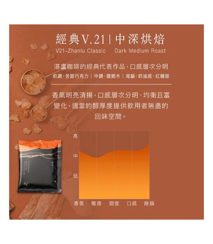 MyHuo Recommended Snacks 買貨推薦零食 - 湛盧咖啡 行家首選．手沖精品濾掛式咖啡 - 綜合風味 - 11gx40包