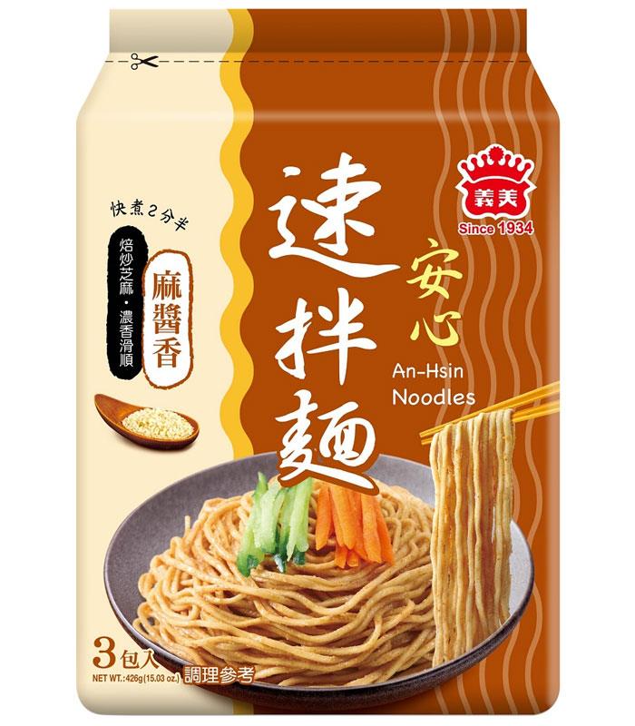 義美 - 安心速拌麵 - 3入