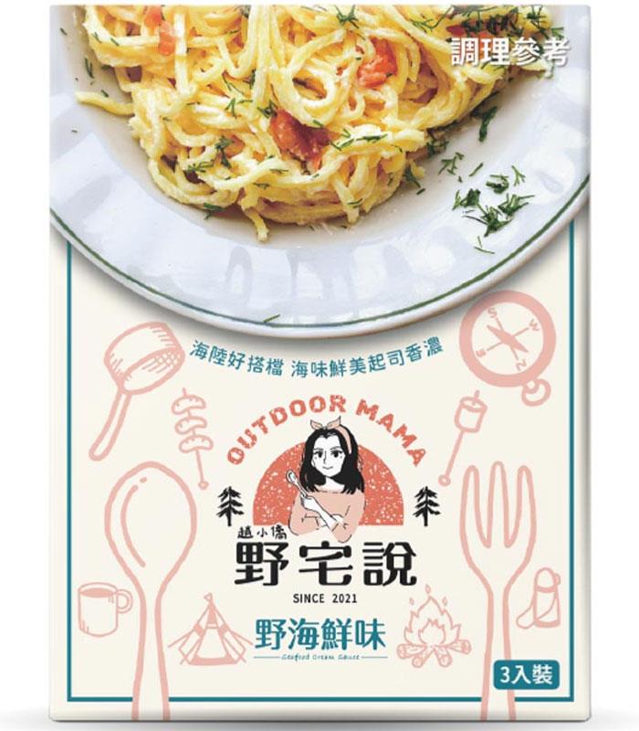 MyHuo Recommended Snacks 買貨推薦零食 - 野宅說 野海鮮味 海鮮白醬  - 120gX3
