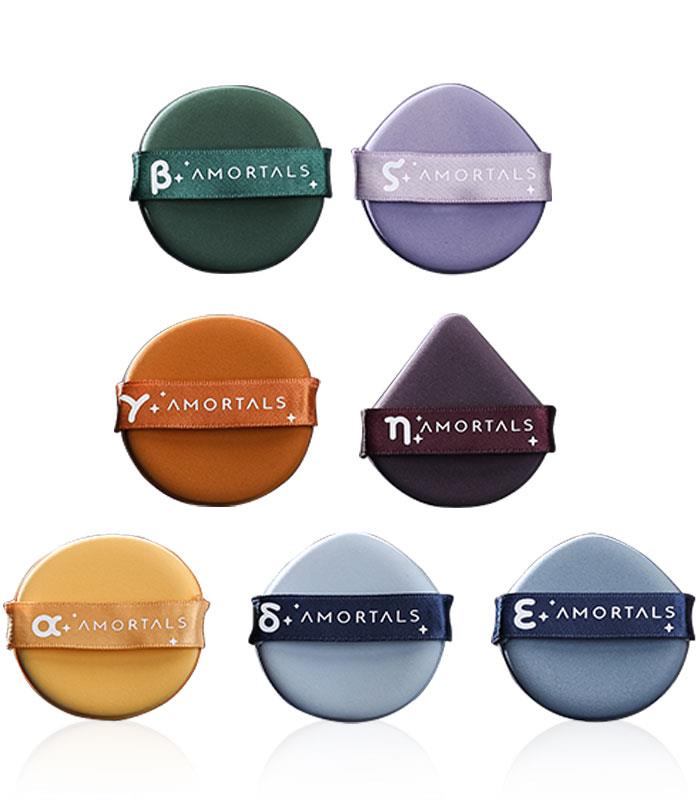AMORTALS 爾木萄 - 北斗七星氣墊粉撲套組  - 7入