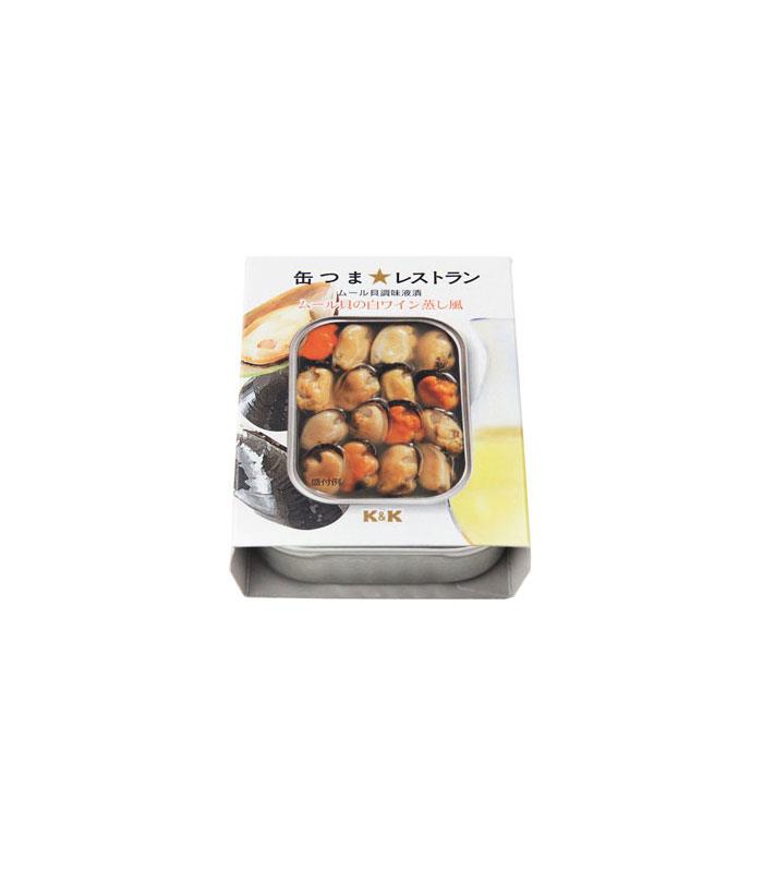 MyHuo Recommended Snacks 買貨推薦零食 - K&K 白酒煮淡菜  - 95g