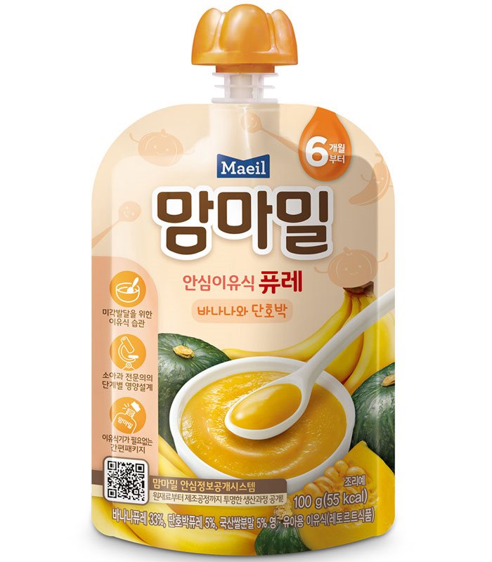MyHuo Recommended Snacks 買貨推薦零食 - 韓國Maeil 寶寶泥 - 100g