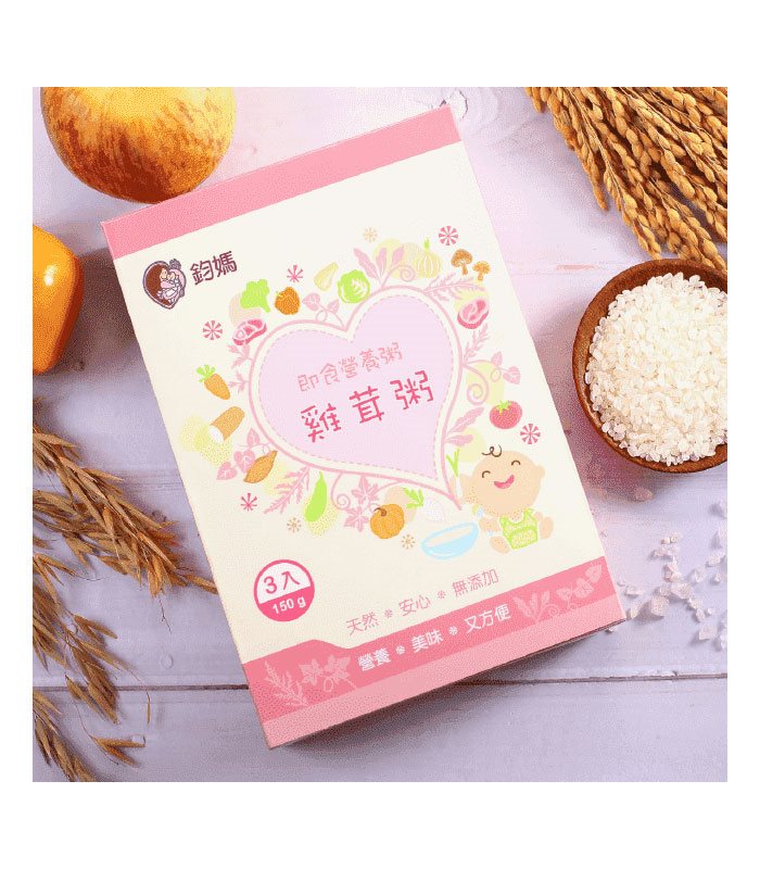 MyHuo Recommended Snacks 買貨推薦零食 - 鈞媽 雞茸寶寶粥  - 3x150g