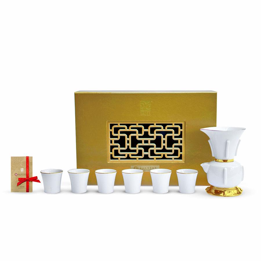 National Palace Museum Shop 故宮精品 - 王者之尊茶具組．金  - 1組