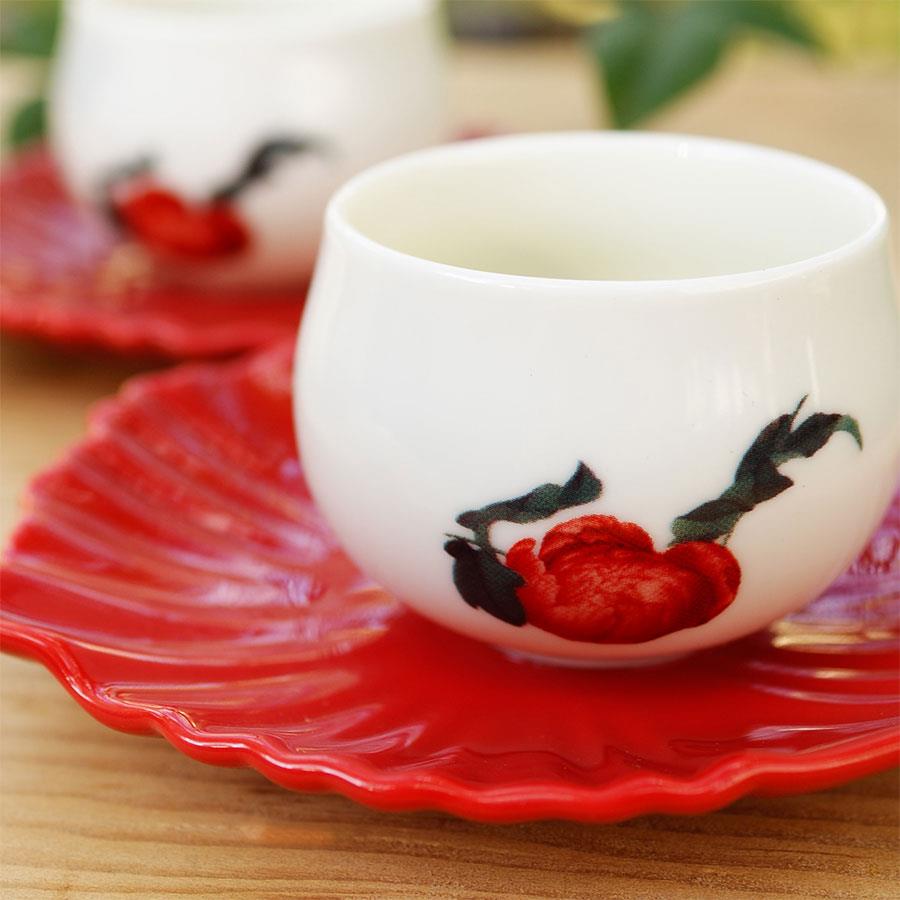 National Palace Museum Shop 故宮精品 - 露滋-仙萼長春品茗茶具組(2人)  - 1組