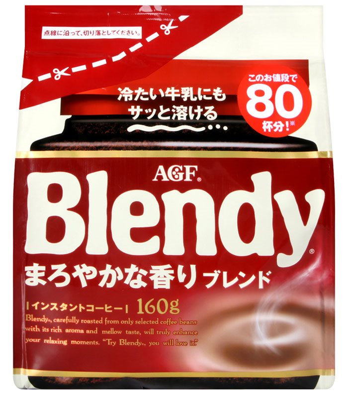 Japanese snacks 日本零食館 - AGF 即溶黑咖啡-香濃  - 160g