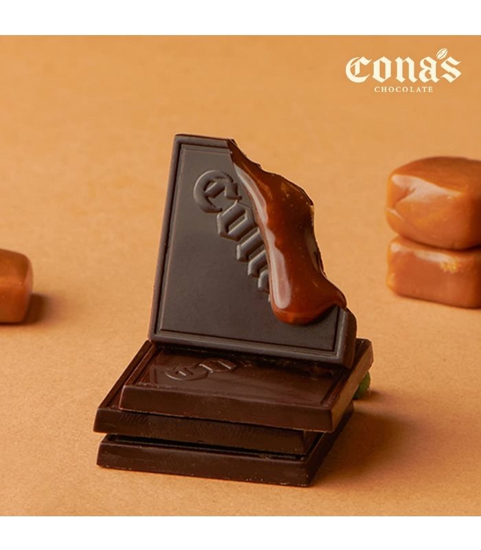 MyHuo Recommended Snacks 買貨推薦零食 - 【Cona’s】鹽味焦糖薄片夾心巧克力  - 12pcs