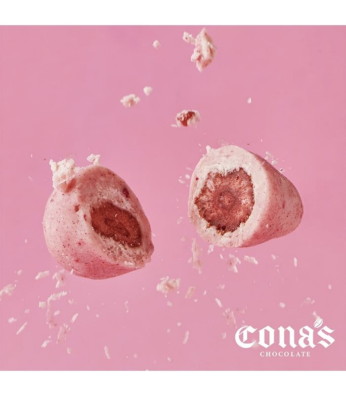 MyHuo Recommended Snacks 買貨推薦零食 - 【Cona’s】跳跳糖草莓乾巧克力  - 80g
