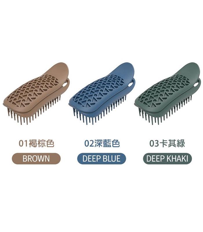 MYHUO LifeStyle 買貨生活 - RiRe 奇蹟豐盈蓬鬆髮捲夾 - 03卡其綠 - 1入