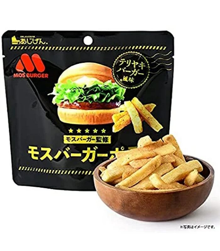 Japan buyer 日本直購專區 - mos burger 照燒漢堡薯條餅乾  - 50g