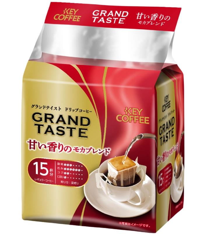 MyHuo Recommended Snacks 買貨推薦零食 - KEY COFFEE 香甜研磨濾掛咖啡隨身包  - 15入