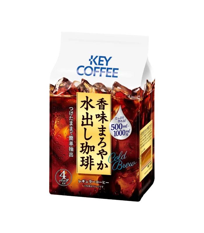 MyHuo Recommended Snacks 買貨推薦零食 - KEY COFFEE 潤香冰萃研磨浸泡式冰咖啡  - 18入