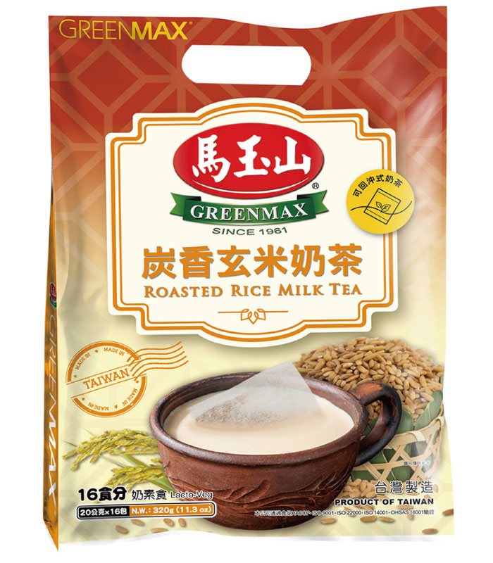 馬玉山 - 炭香玄米奶茶  - 16入
