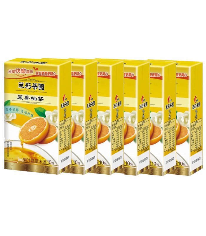 MyHuo Recommended Snacks 買貨推薦零食 - 【超值組】光泉茉香柚茶 分享包  - 300mlX4