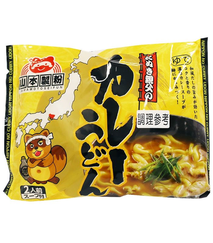 DON DON DONKI 唐吉軻德 - 山本製粉 狐狸爸的咖哩味烏龍麵  - 382g