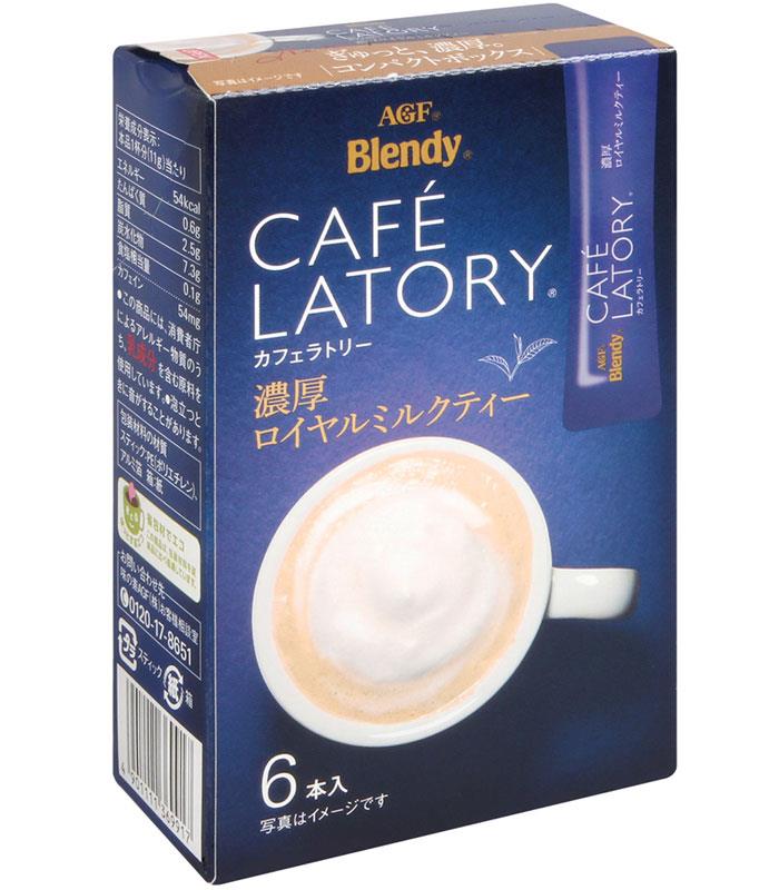 Japanese snacks 日本零食館 - AGF CAFE LATORY濃厚皇家奶茶  - 6入