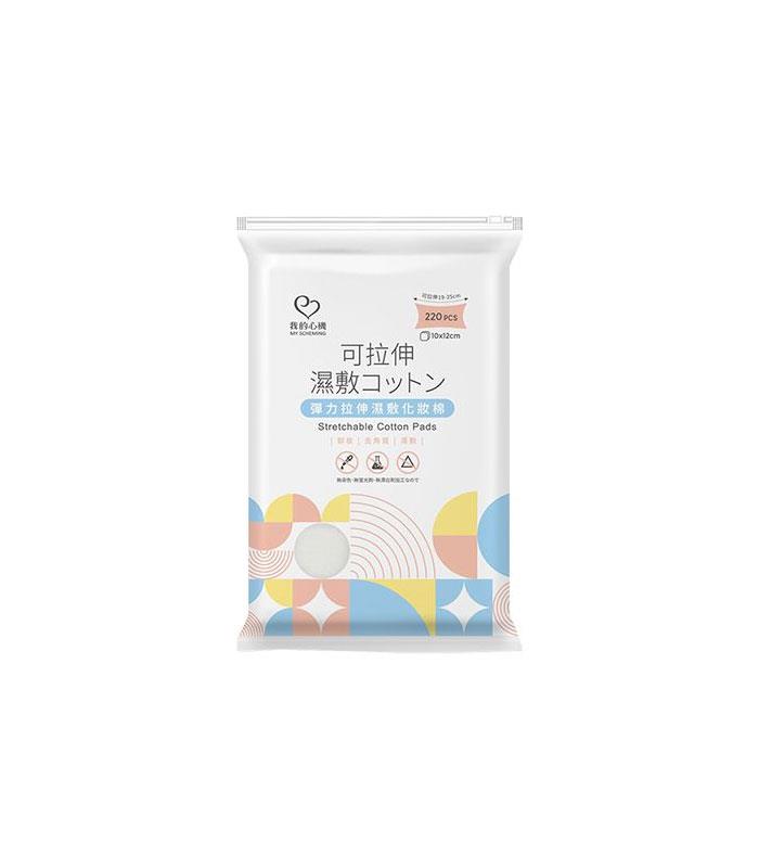 My Scheming 我的心機 - 彈力拉伸濕敷化妝棉  - 220入