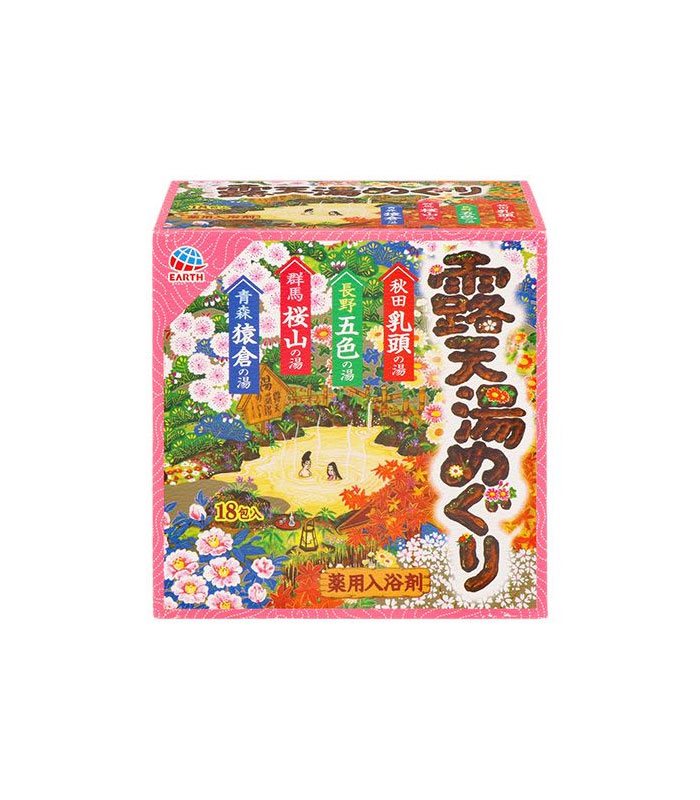 MYHUO LifeStyle 買貨生活 - EARTH 日本巡禮溫泉粉  - 18入