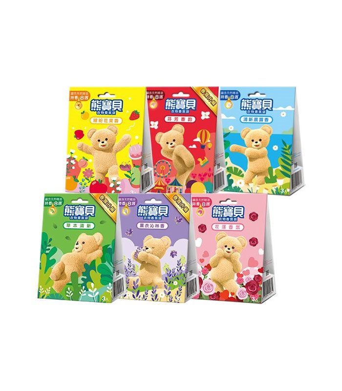 snuggle 熊寶貝 - 衣物香氛袋 - 3入