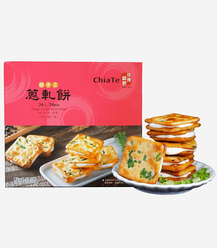 ChiaTe 佳德 - 蔥軋餅(保期短不送大陸)  - 24入