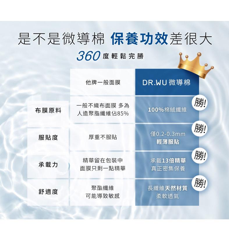 DR.WU 達爾膚 - 維他命B保濕舒緩膠囊面膜  - 4入