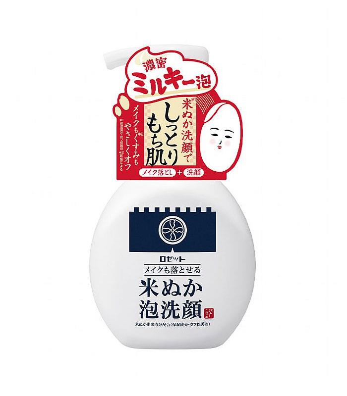 MYHUO Skincare Collection 買貨推薦保養 - ROSETTE 米糠淨嫩洗卸兩用慕斯  - 150ml