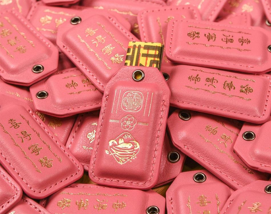 鎮瀾宮 - Story LeatherX大甲鎮瀾宫 喜得寧馨平安符  - 1入