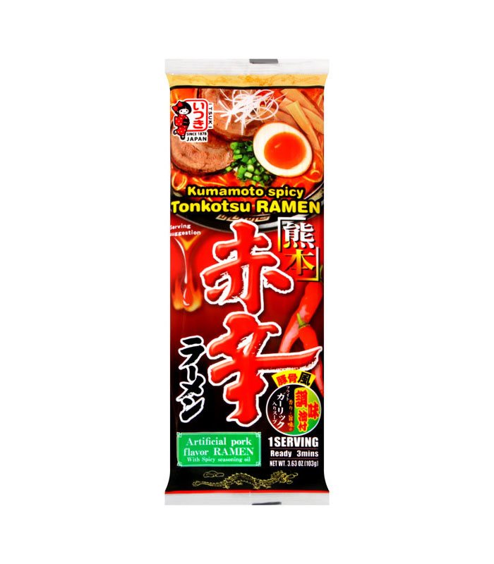 湯 / 乾拌麵 - ITSUKI 熊本辣味日式拉麵  - 103g