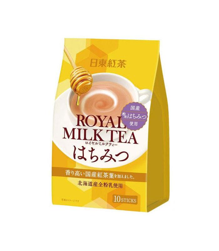 Japanese snacks 日本零食館 - 日東紅茶 皇家沖泡奶茶-蜂蜜味  - 135g