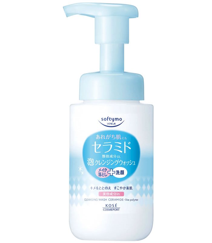 KOSE COSMEPORT 高絲開架 - softymo保濕泡沫卸粧洗面乳  - 200ml