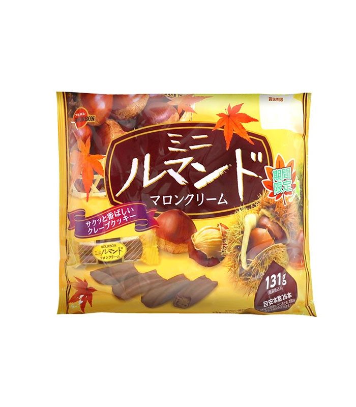 Bourbon 北日本 - 艾莉絲捲心餅家庭包 (安納芋風味)  - 129.6g