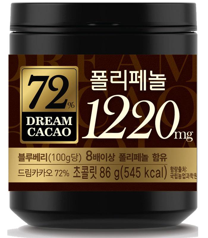 異國零食 - 樂天 骰子巧克力72%  - 86g